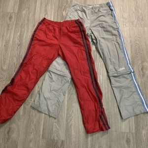 Lot Of 2 Aeropostale Nylon Swishy Track Pants